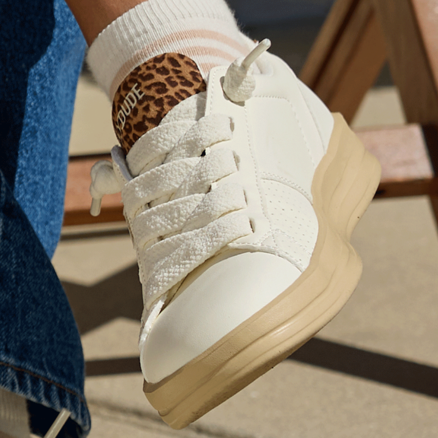 Alternative view of Karina Duo Classic - Egret/Leopard Multi