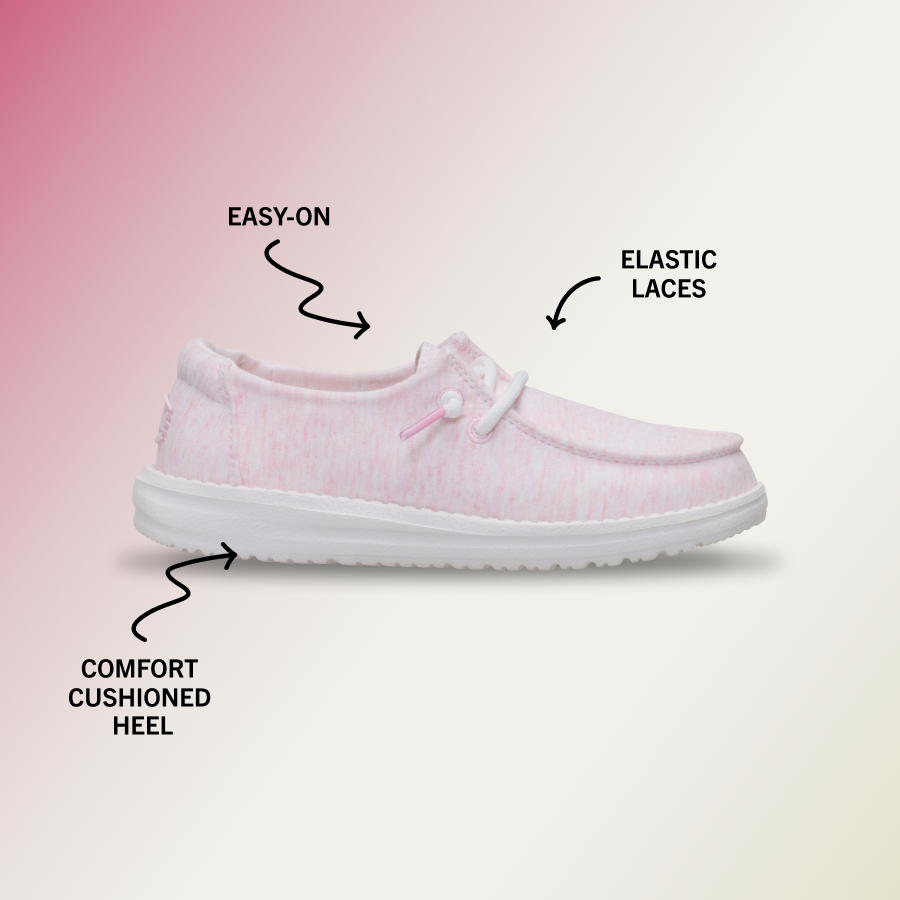 Alternative view of Wendy Youth Stretch Jersey - Light Pink