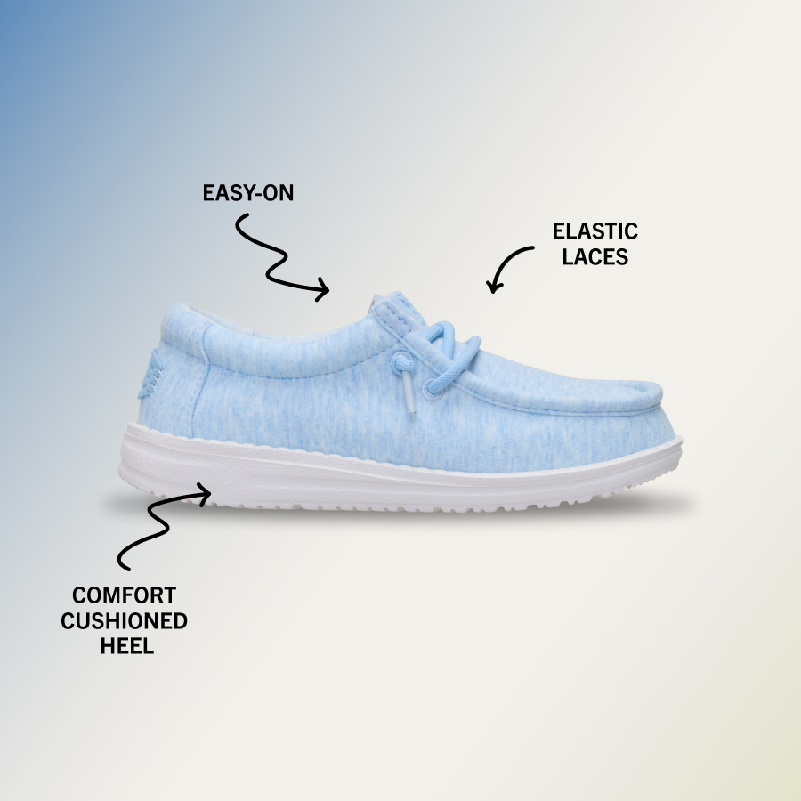 Alternative view of Wally Toddler Stretch Jersey - Heather Black