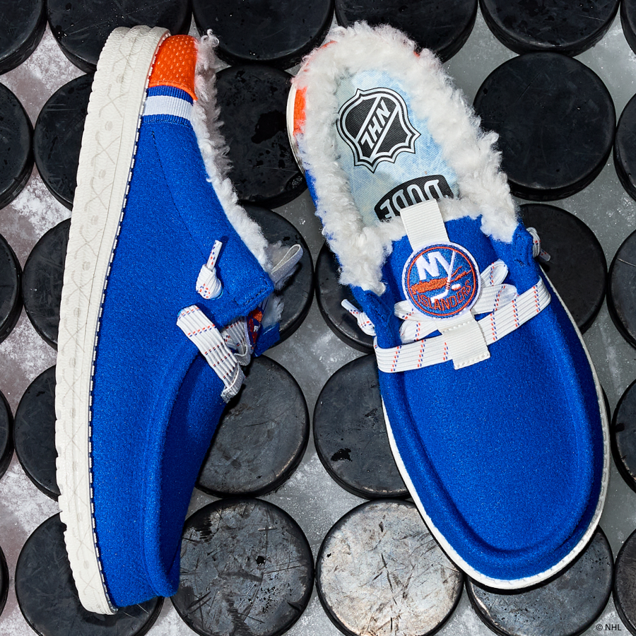 Alternative view of NHL New York Islanders Wally Slip - Varsity Blue/Orange