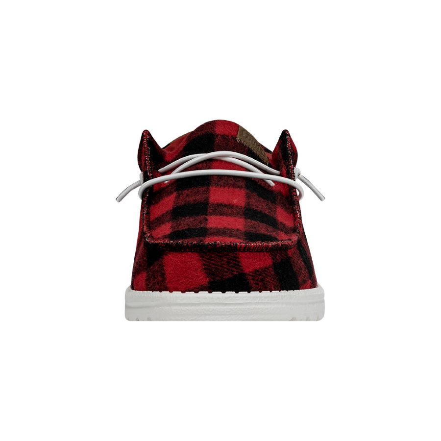 Wally Buffalo Plaid - Red and Black Plaid - Image 5