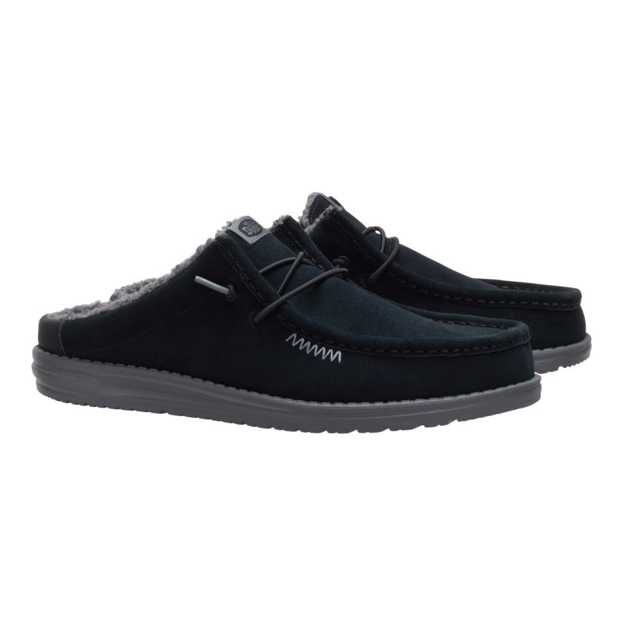 Alternative view of Wally Slip Warmth - Black/Smoke Grey