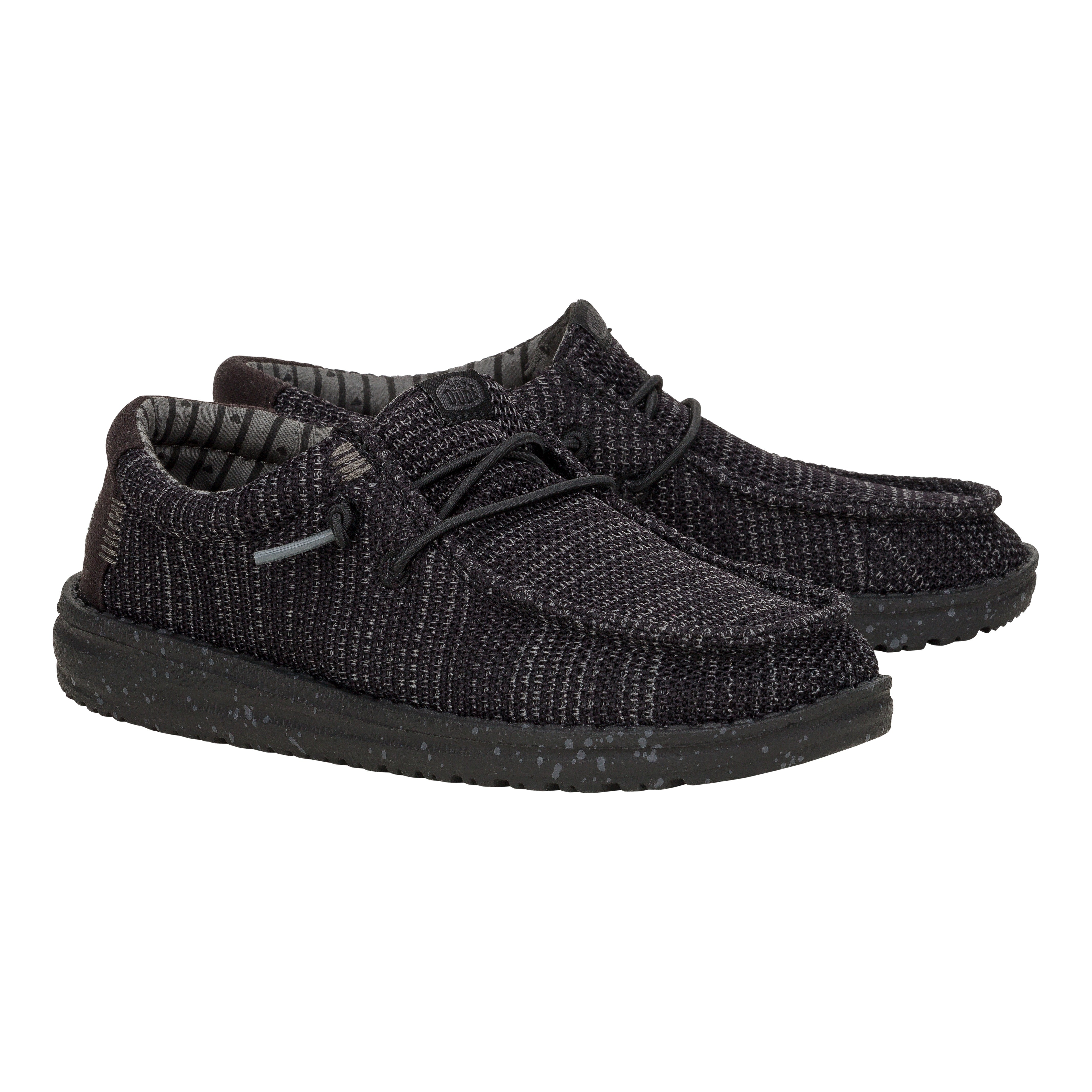 Alternative view of Wally Youth Stretch Mesh - Black/Black