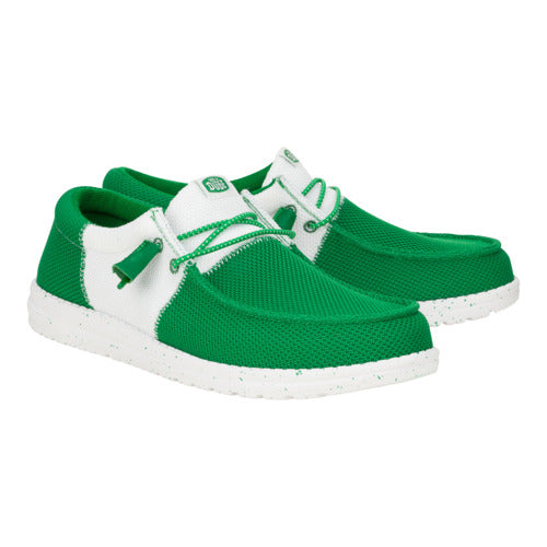 Alternative view of Wally Tri Varsity Mesh - Green/White