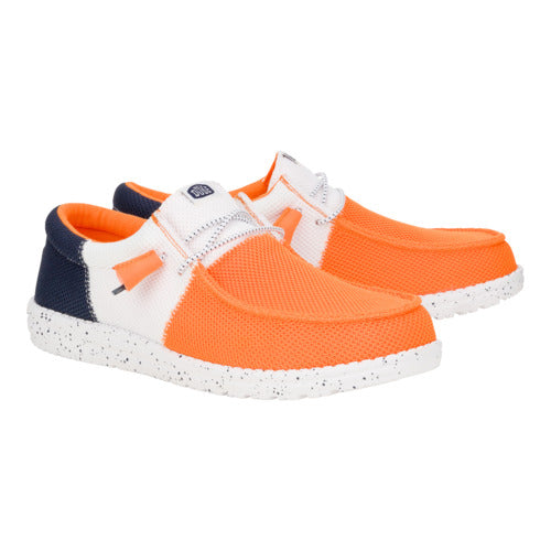 Alternative view of Wally Tri Varsity Mesh - Orange/White