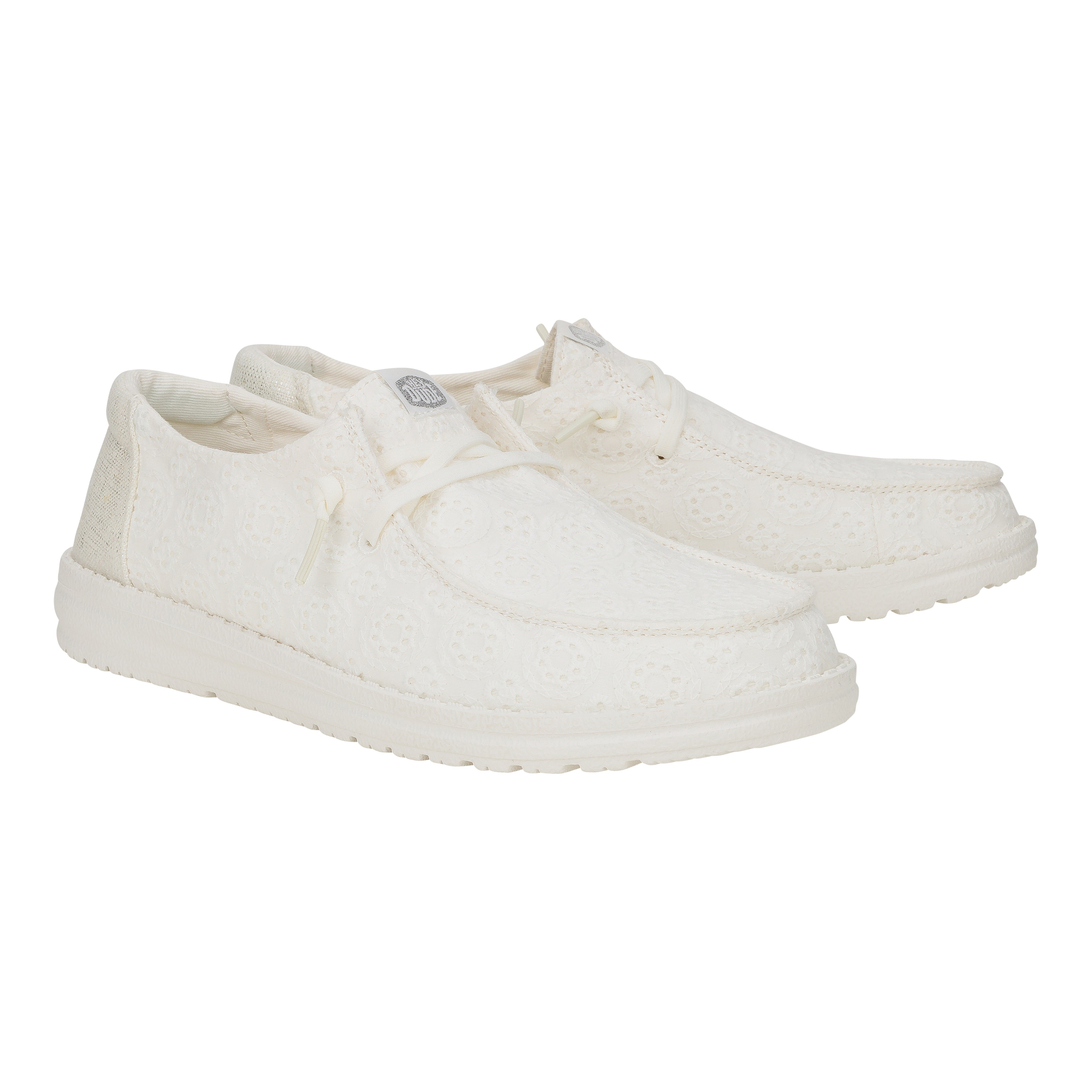 Alternative view of Wendy Eyelet - White