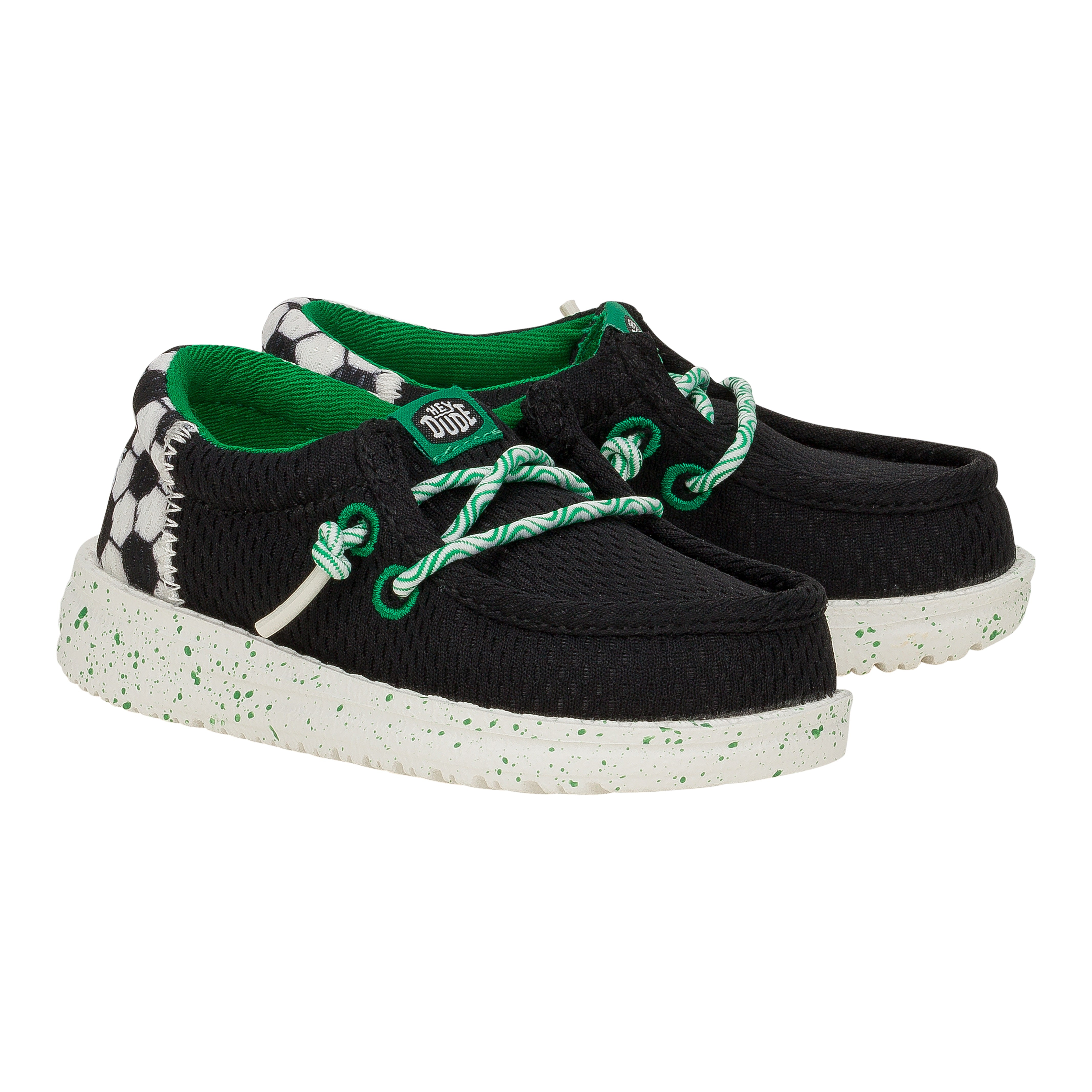 Alternative view of Wally Funk Toddler Sports - Black