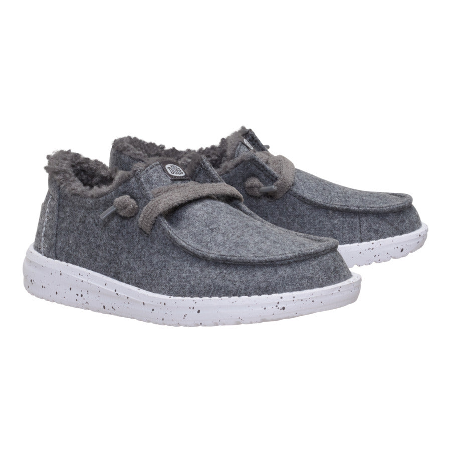 Alternative view of Wendy Youth Wool Cozy - Charcoal