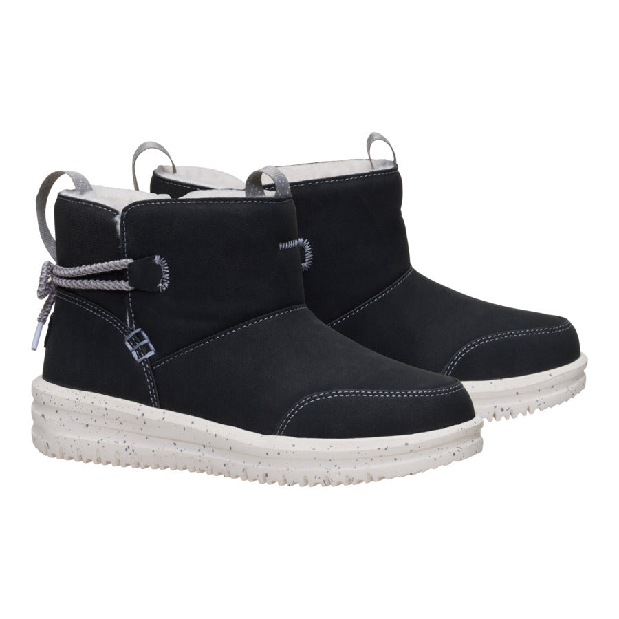 Alternative view of Camden Bow Boot Youth Cozy - Black
