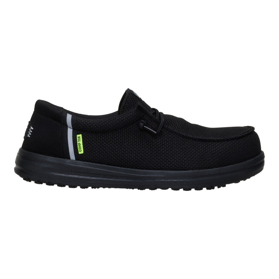 Wendy Work Comp Toe - Black/Black - Image 10