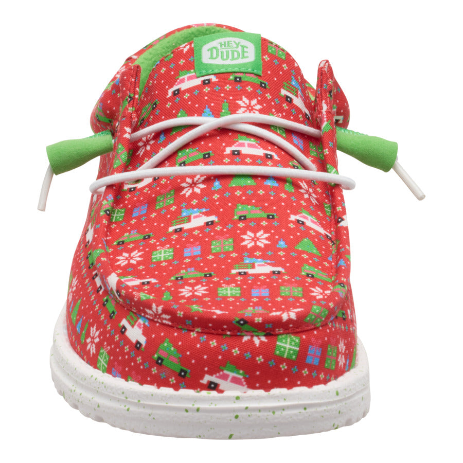 Wally Holiday Sweater - Red/Green/Multi - Image 5