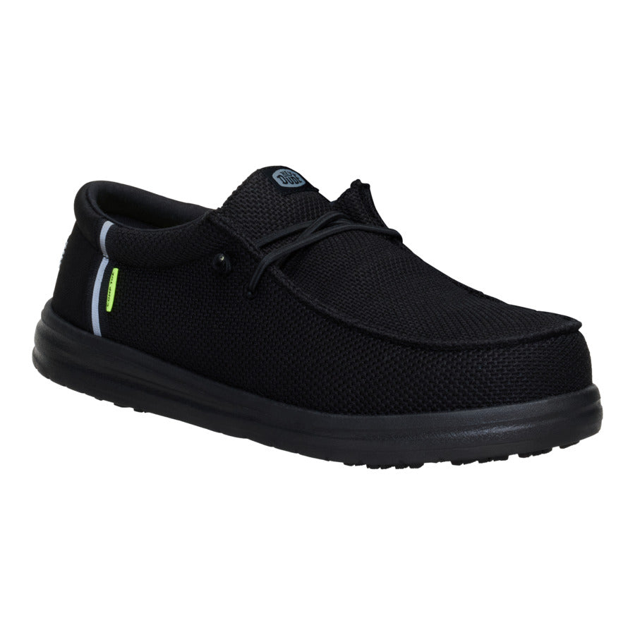 Wally Work Comp Toe - Black/Black - Image 9