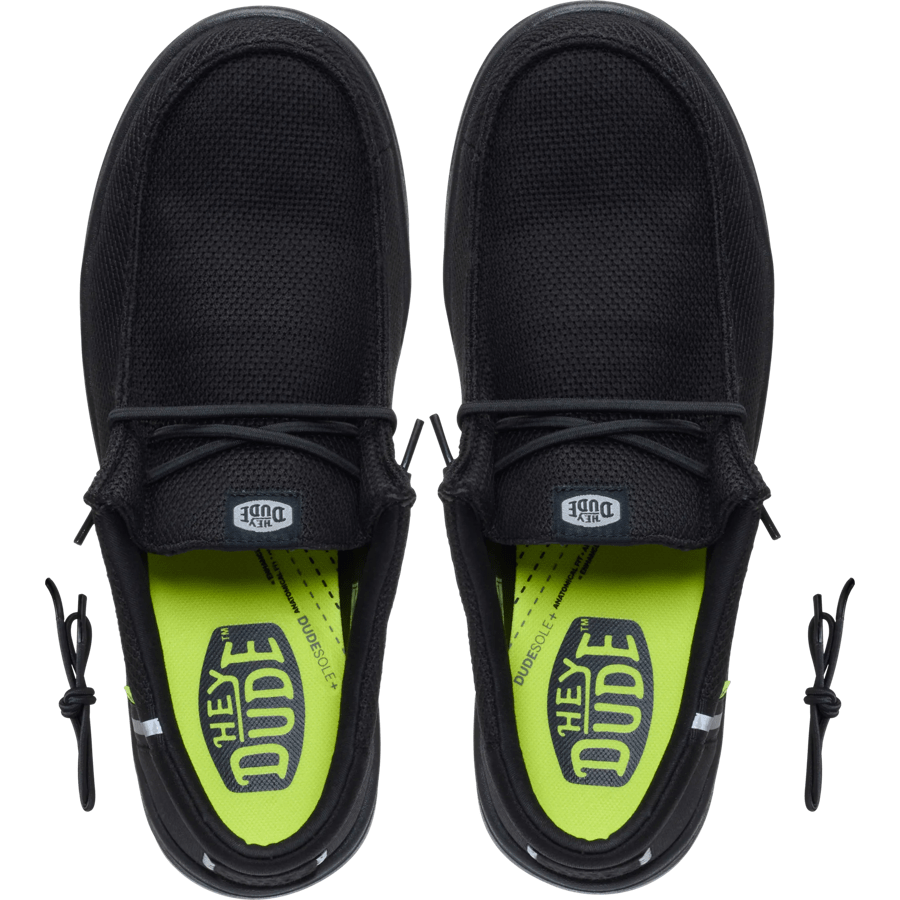 Wally Work Comp Toe - Black/Black - Image 5