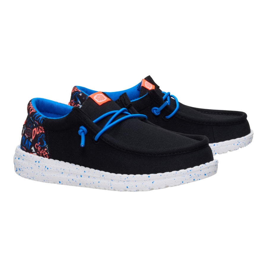 Alternative view of Wally Funk Youth Game On - Black/Multi