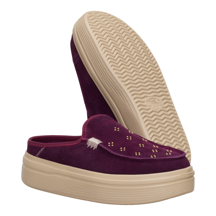 Austin Lift Suede Stud - Fig Purple - Image 3