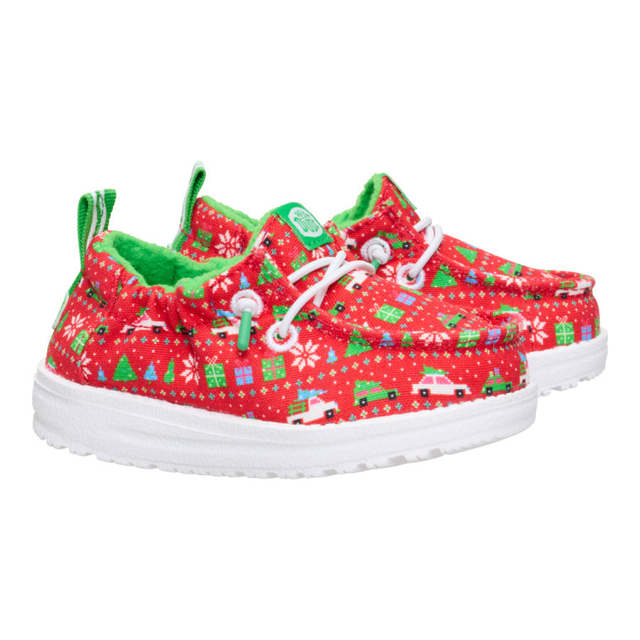 Alternative view of Lildude Holiday Sweater - Red/Green