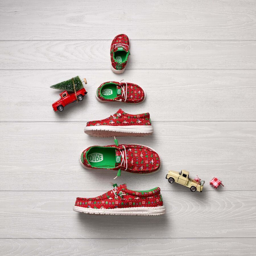 Wally Holiday Sweater - Red/Green/Multi - Image 7