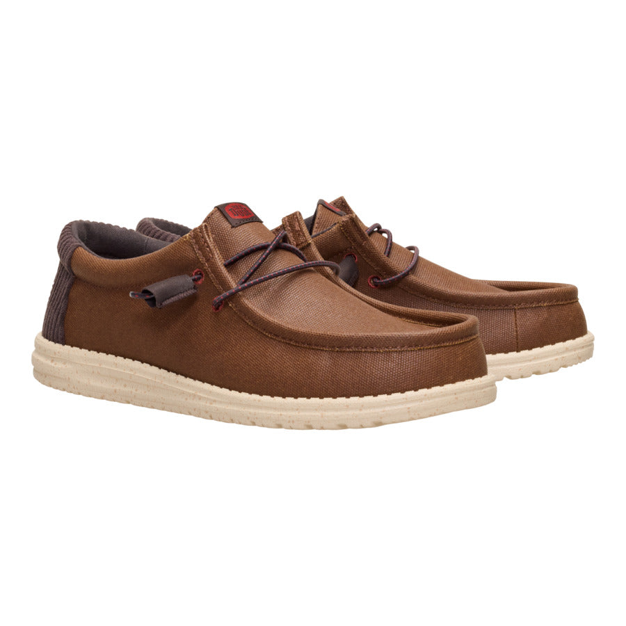 Alternative view of Wally Waxed Casual - Brown