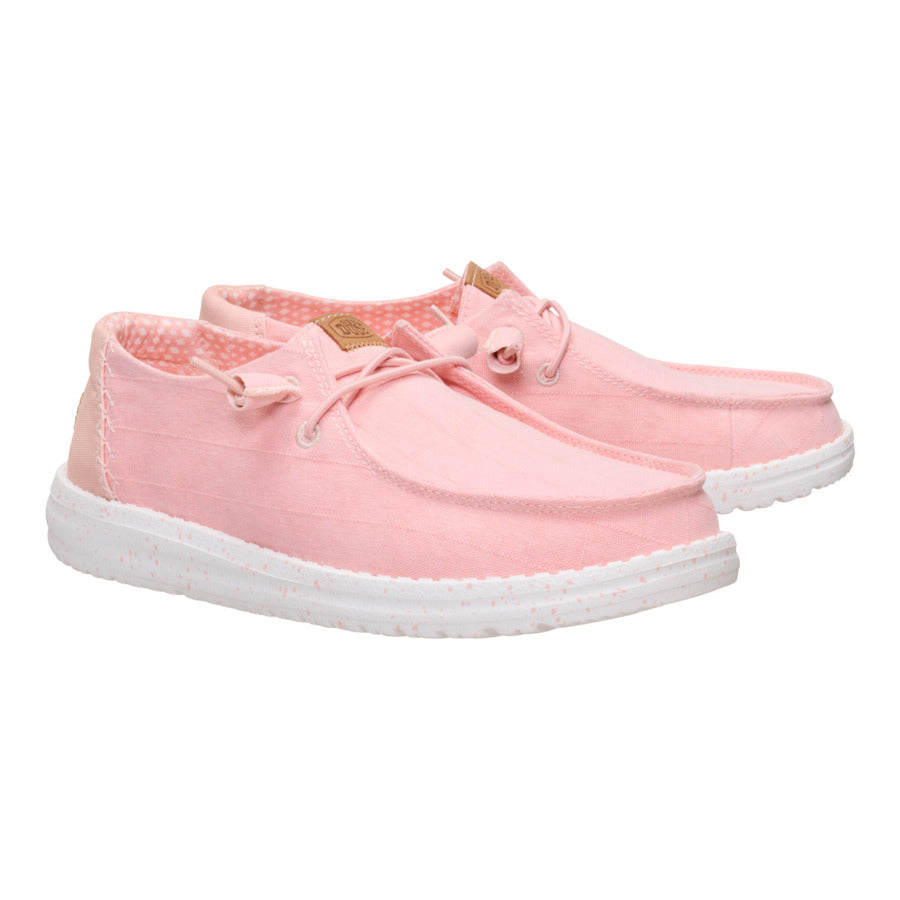 Alternative view of Wendy Chambray Grid - Pale Pink