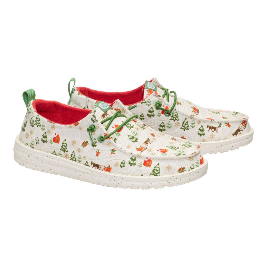 Wendy Retro Christmas - Egret/Multi - Image 3