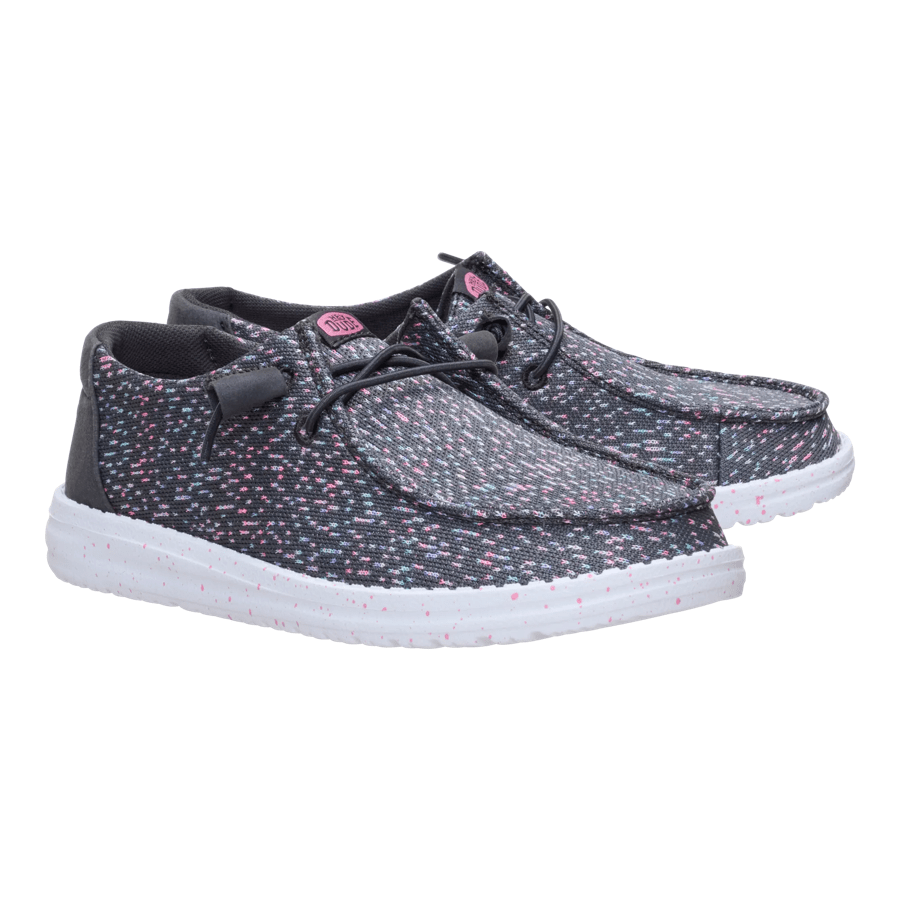 Alternative view of Wendy Stretch Speckle - Black/Multi