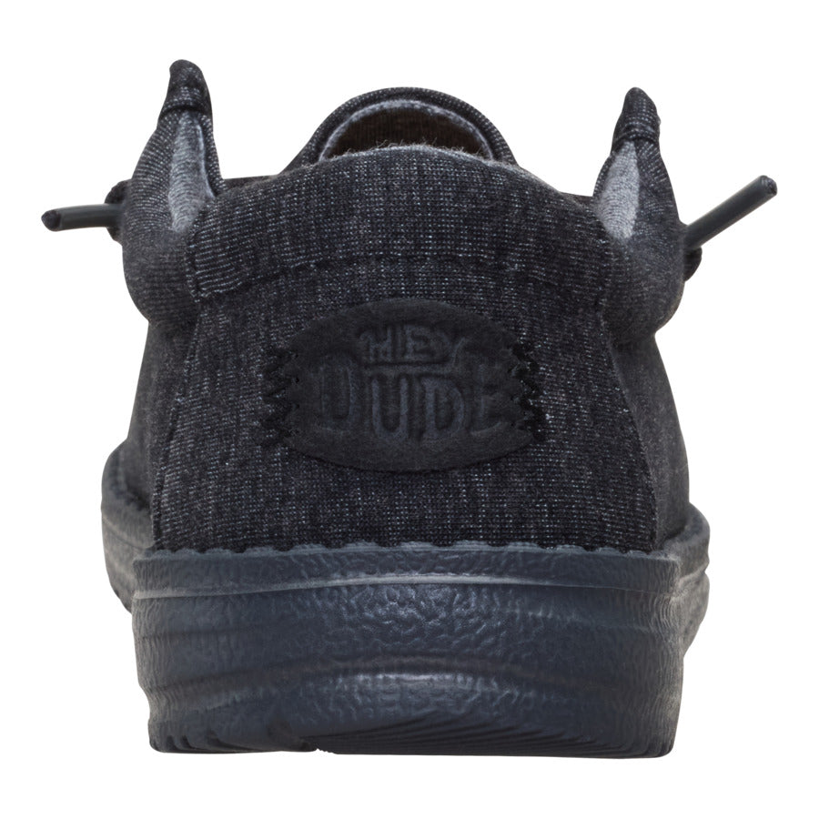 Wally Youth Stretch Jersey - Heather Black - Image 5