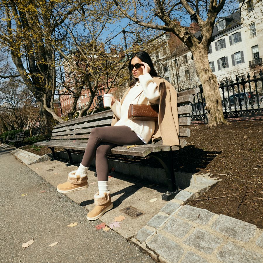 Alternative view of Camden Cuff Classic Cozy - Cognac