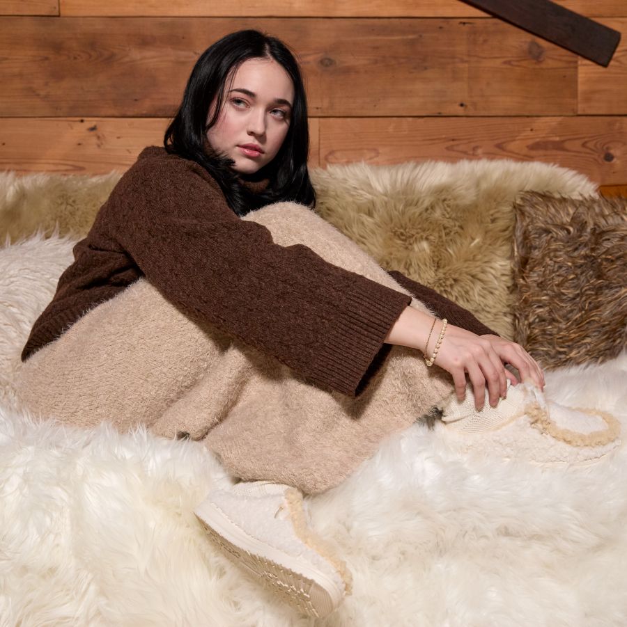 Wendy Slipper - Egret/Wood Ash - Image 7