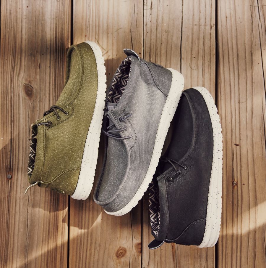 Alternative view of Wally Mid Canvas - Black/White